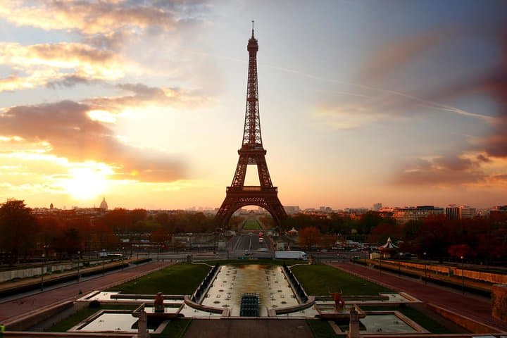 Eiffel Tower and Seine River