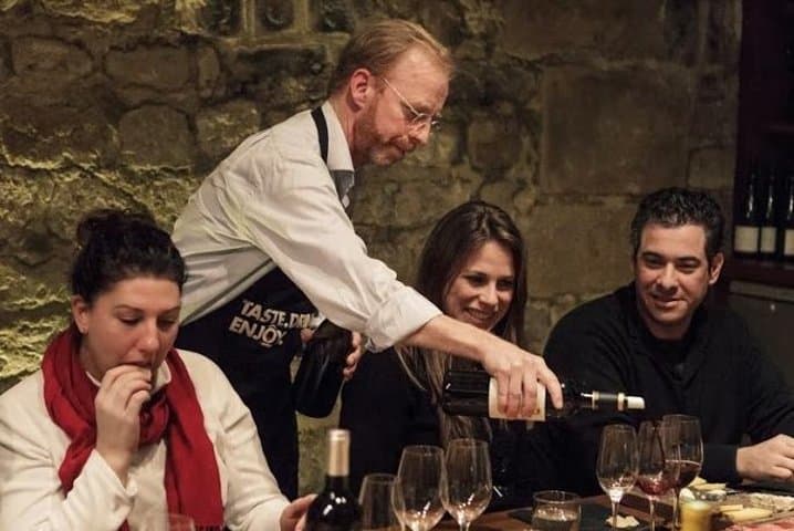Relax and enjoy wine, cheese and charcuterie!