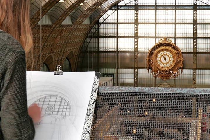 Explore the impressive Musee d'Orsay on your small-group tour