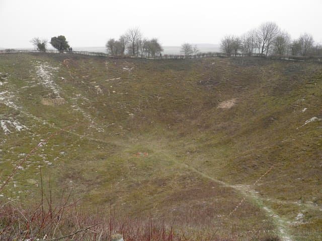 Lochnagar Mine Crater