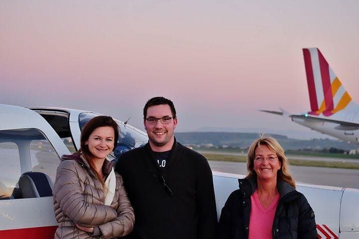 Fly above the Provence region in a private plane