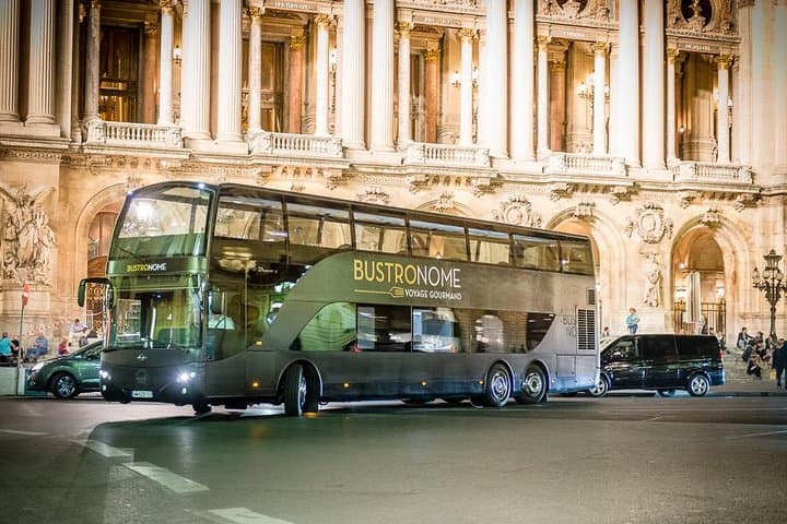 Paris Bustronome Gourmet Sightseeing Dinner on a Panoramic Bus