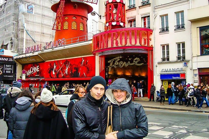 Tour of Moulin Rouge Montmartre Paris