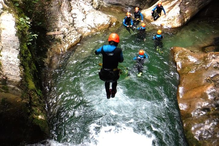 Sports Canyoning of Écouges bas in Vercors - Grenoble