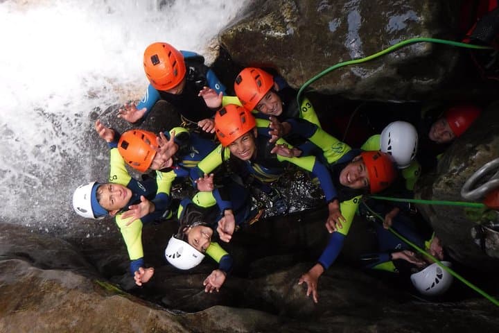 Sports Canyoning of Écouges bas in Vercors - Grenoble
