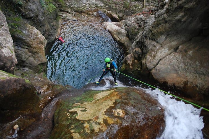 Canyoning discovery of Versoud en Vercors - Grenoble
