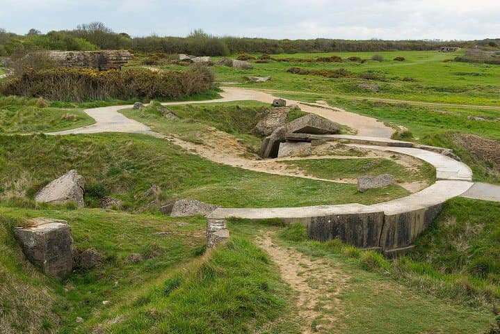 Pointe du Hoc in Normandy