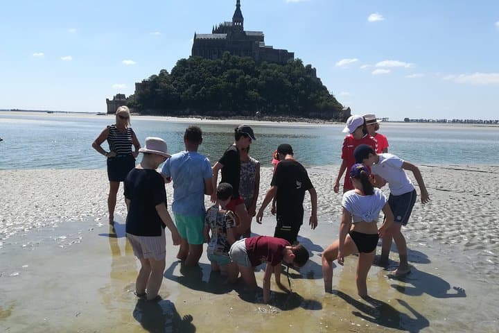 Crossing of the bay Mont Saint Michel