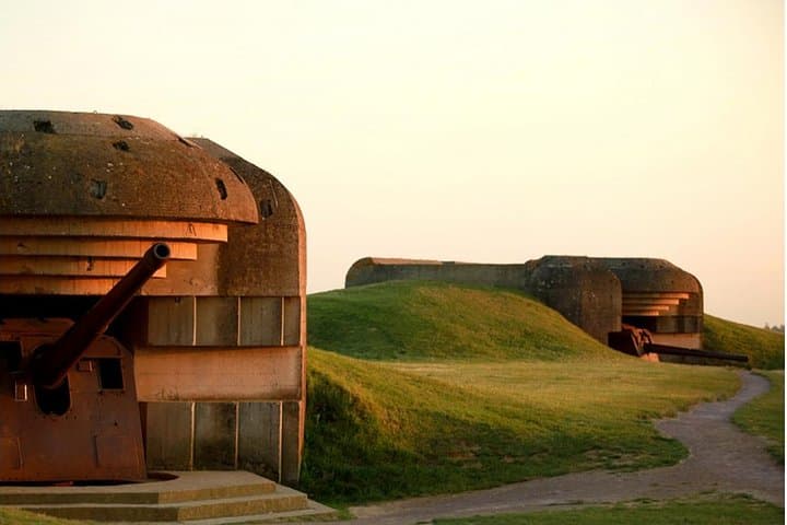 German batteries of Longues-sur-mer