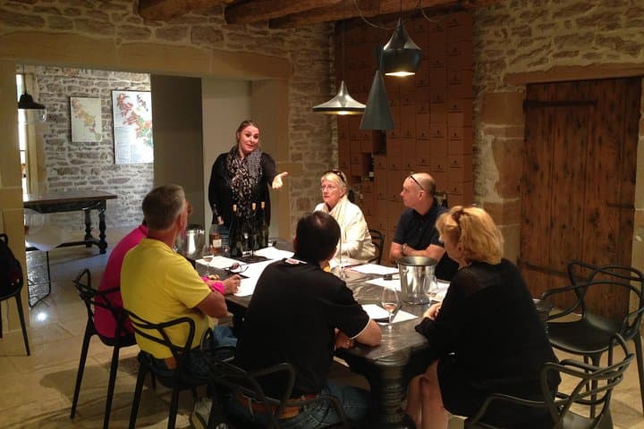 Wine-tasting Macon wines