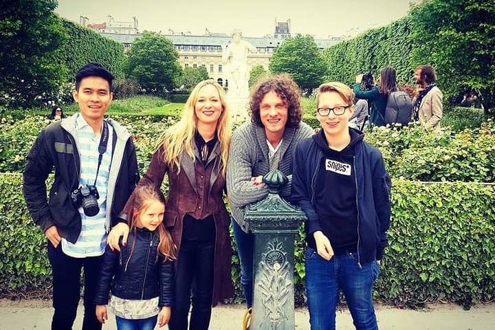Hidden gardens behind famous monuments.