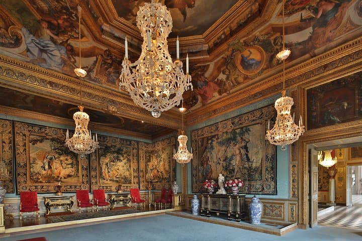Explore Vaux le Vicomte's beautiful interiors
