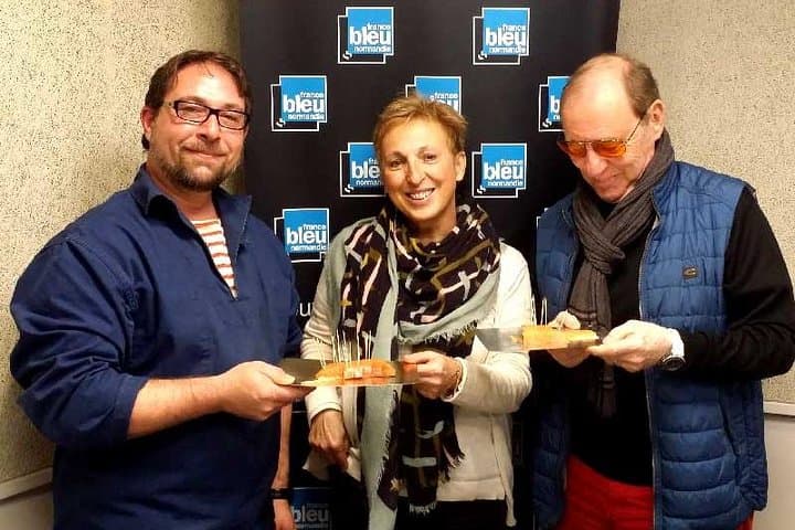 Bayeux salmon on the plateau of France Bleue