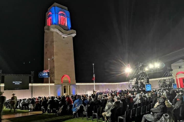 Australian War Memorial in Villers Bretonneux, Somme - ANZAC DAY 2019