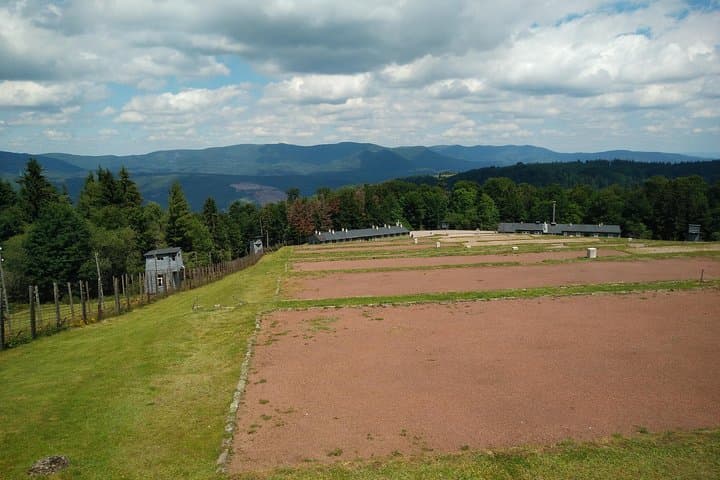 Watchtowers and old camp preserved