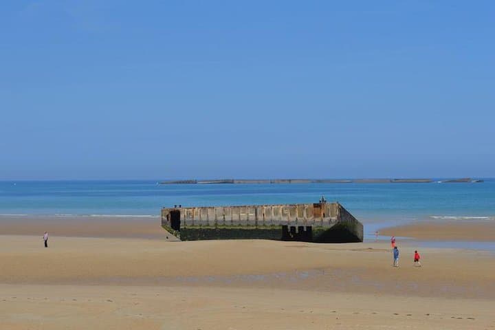 Remainders of the Mulberry artificial harbour