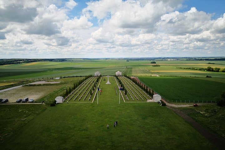 Australian War Memorial in Villers Bretonneux, Somme.