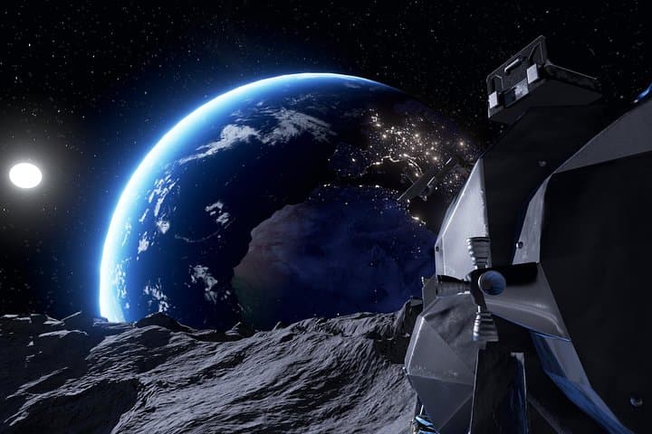 Passage on the Moon.