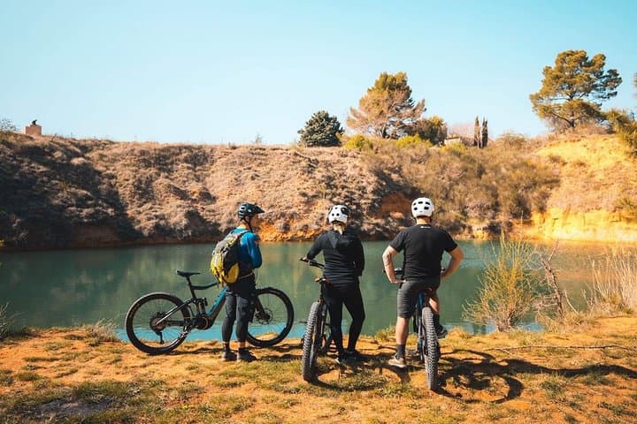 Want to adventure? Book your electric mountain bike with Guide - 1/2 day