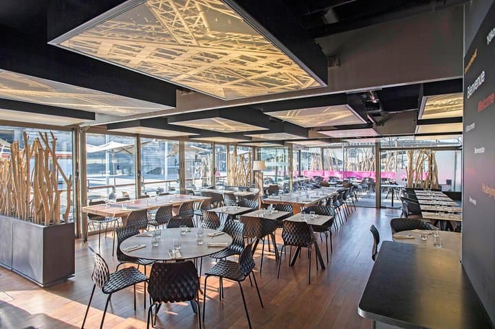Seine River Sightseeing Cruise and Lunch at Le Bistro Parisien