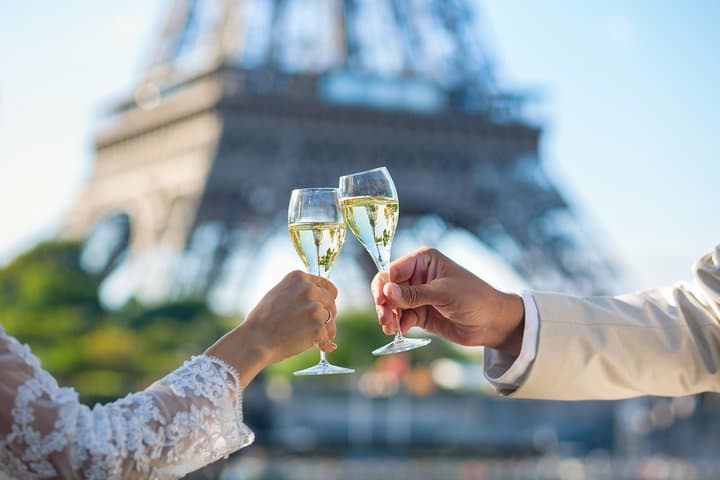 Seine River Guided Cruise Champagne Option by Vedettes de Paris