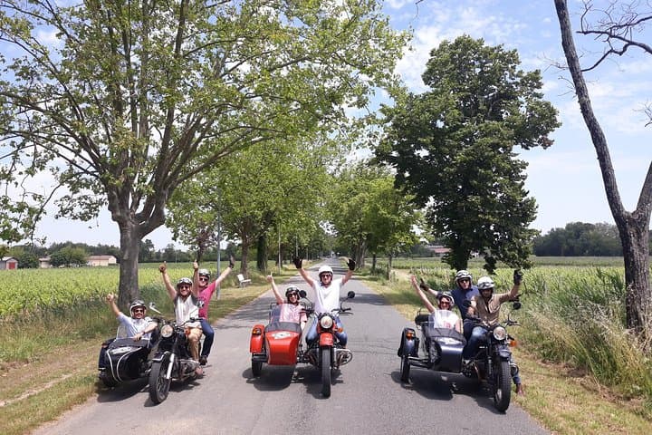The Médoc in a sidecar, magic!