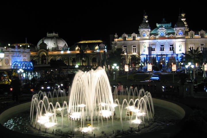 Monaco private tour by Night- Half night tour