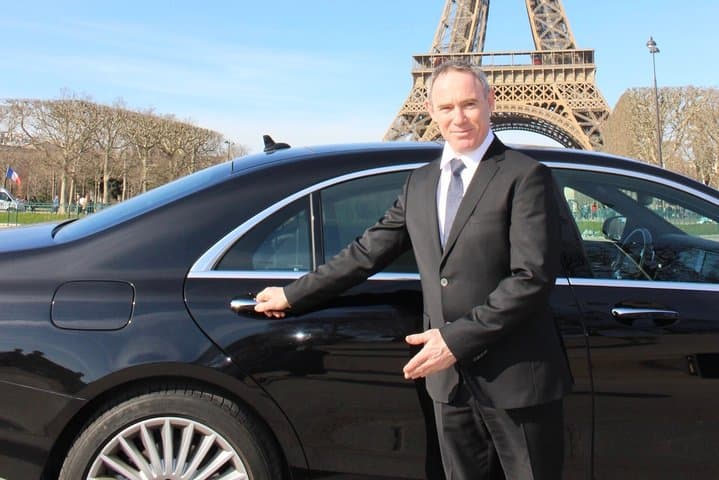 Private transfer by luxury Mercedes from PARIS to ==> BAYEUX with Cab-Bel-Air