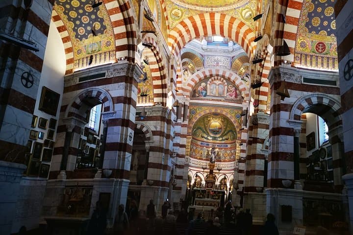 La basilique notre dame de la garde inside