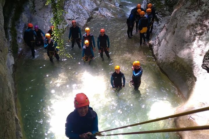 Sports Canyoning of Écouges bas in Vercors - Grenoble