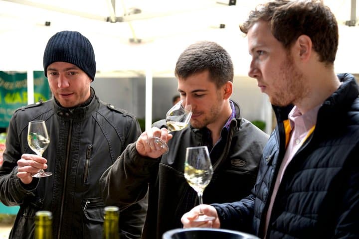Tasting Chablis Domaine Clotilde Davenne in French