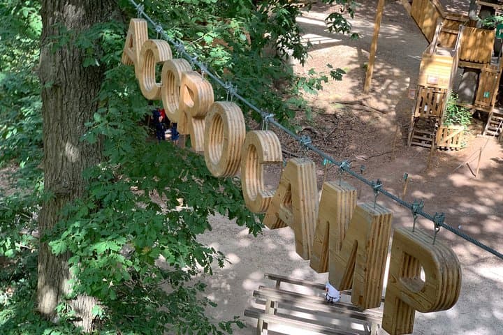 Tree-top adventure at Saint-Germain-en-Laye