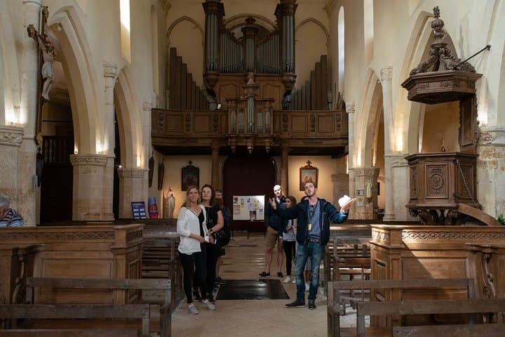 Visit the church of Dom Perignon, the father of Champagne