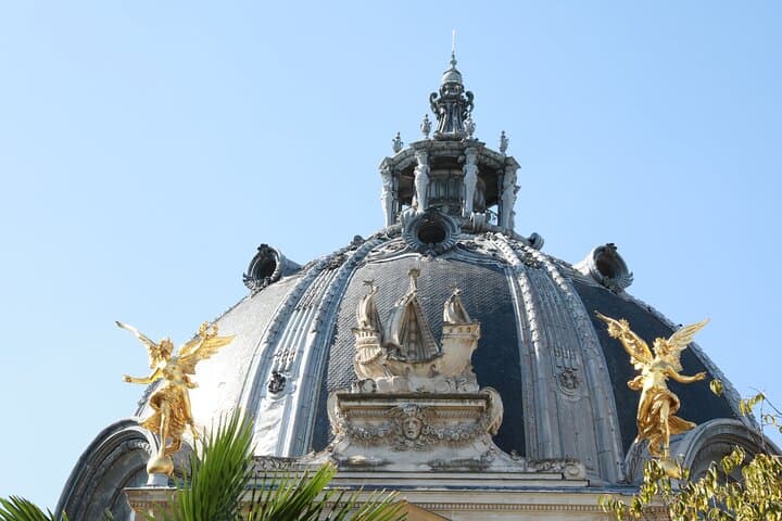 The ornate dome of the Petit palais