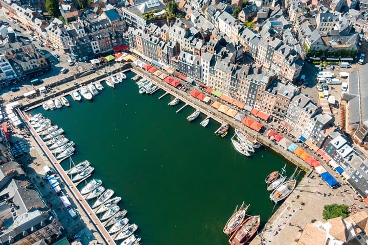 Aerial View of Honfleur