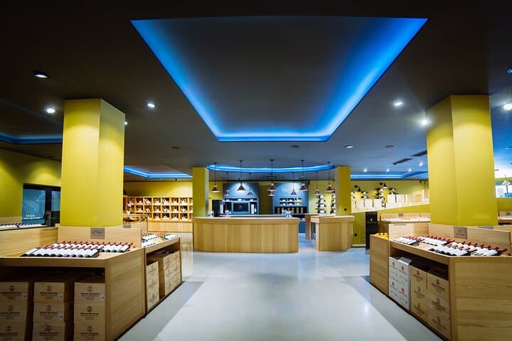 Wine tasting and sale of local products