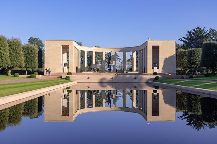 Normandy American Military Cemetery in Colleville-sur-Mer.