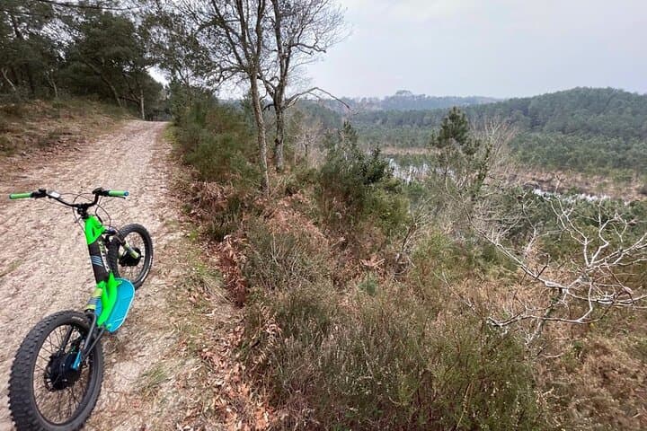Seignosse in electric scooter