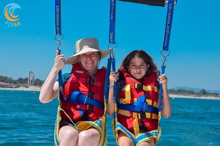 Double flight Parasailing Canet-en-Roussillon
