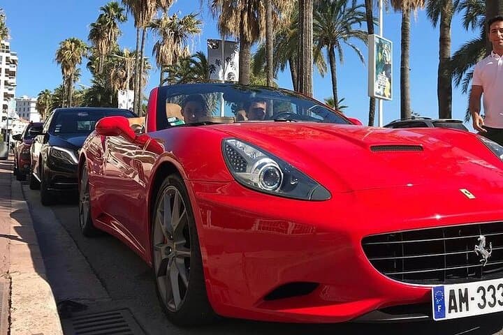 Private Tour of Cannes and Juan Les Pins-Cap d'Antibes by Ferrari