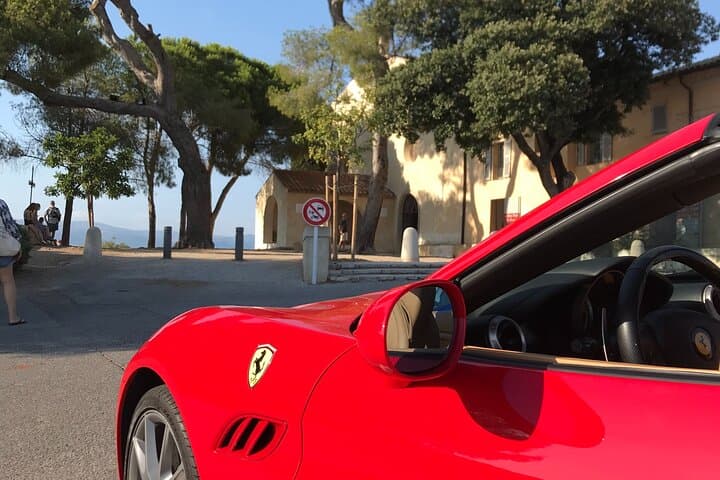 Private Tour of Juan les Pins by Ferrari