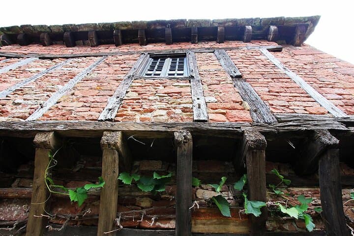 Half-timbered house of the Mermaid