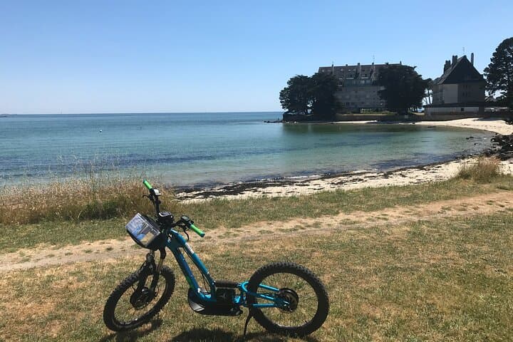 Off-road electric scooter-2h30 guided by GPS- "Carnac"