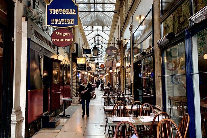 Paris Covered Passages Walking Tour plus Seine Cruise Option