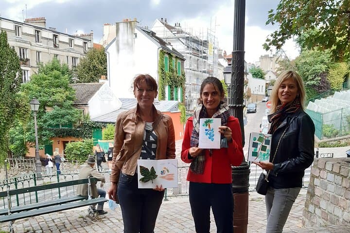 Creation around the vineyards of Montmartre