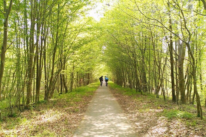 3-day adventure by bike, between Champagne and Valois, guided by App