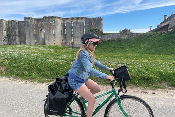 3-day adventure by bike, between Champagne and Valois, guided by App