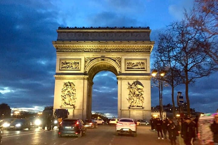The Arc de Triomphe
Napoleon’s jewel, its sculptures immortalizing his greatest battles, with a rooftop offering majestic views over 12 Ave of Paris.