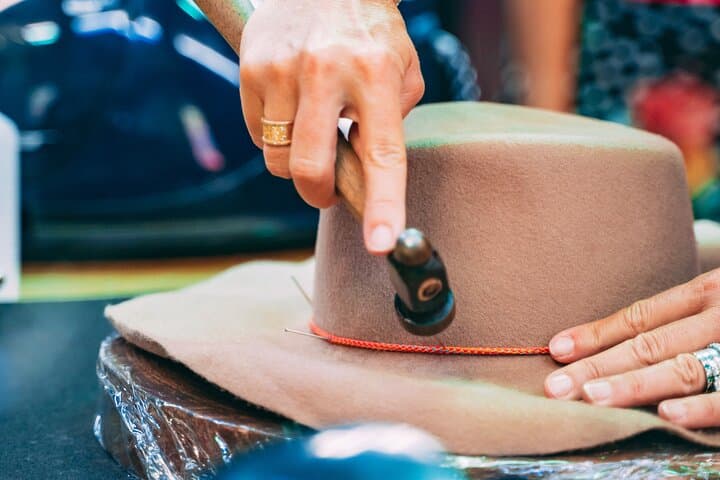 Visit a workshop - create a unique hat with Lady Gaga's hatmaker
