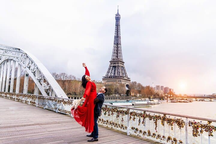 Elopement and Wedding photo session in Paris